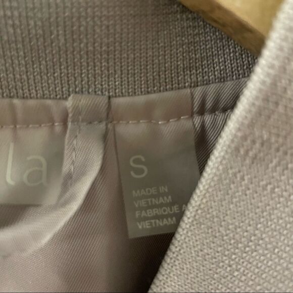 Zella Bomber Style Jacket - Size Small - light lilac color - Picture 3 of 6